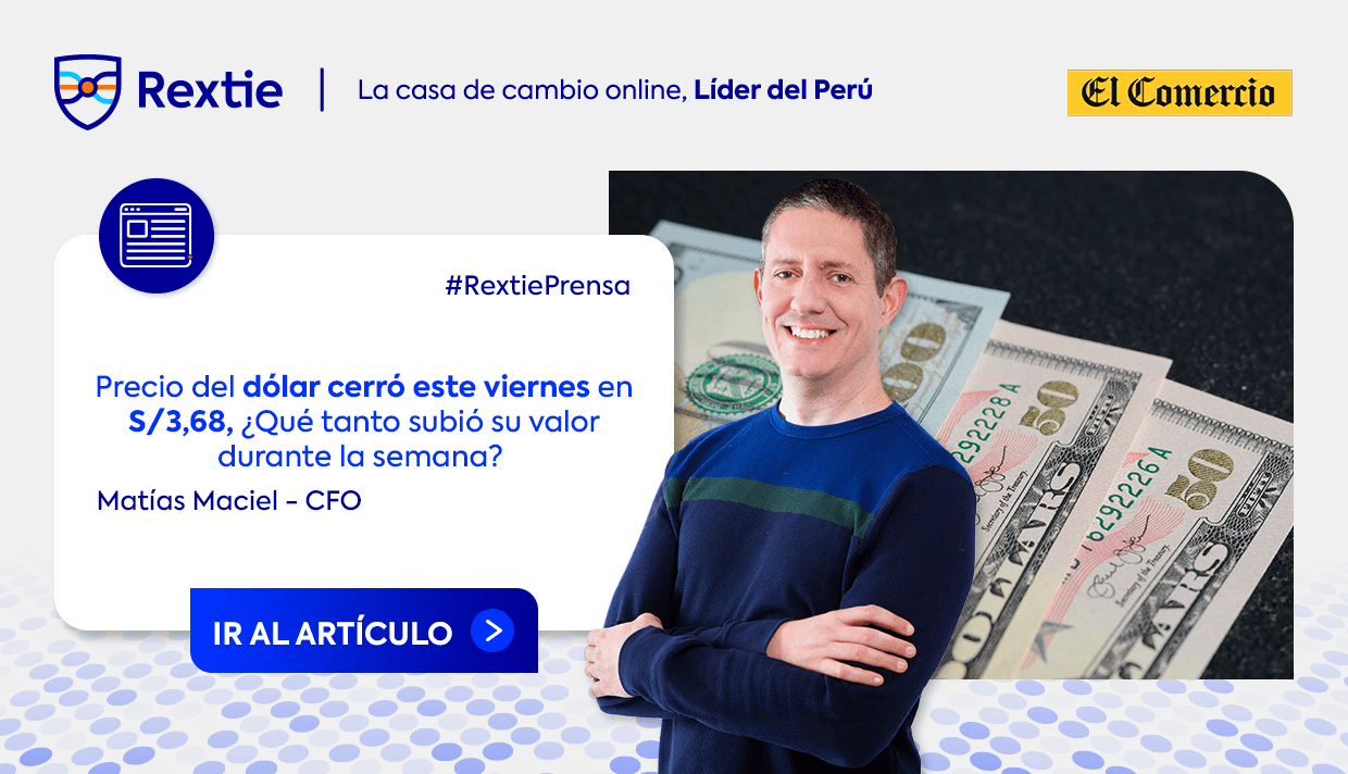 Precio del dólar cerró este viernes en S/3,68: ¿Qué tanto subió su valor durante la semana?