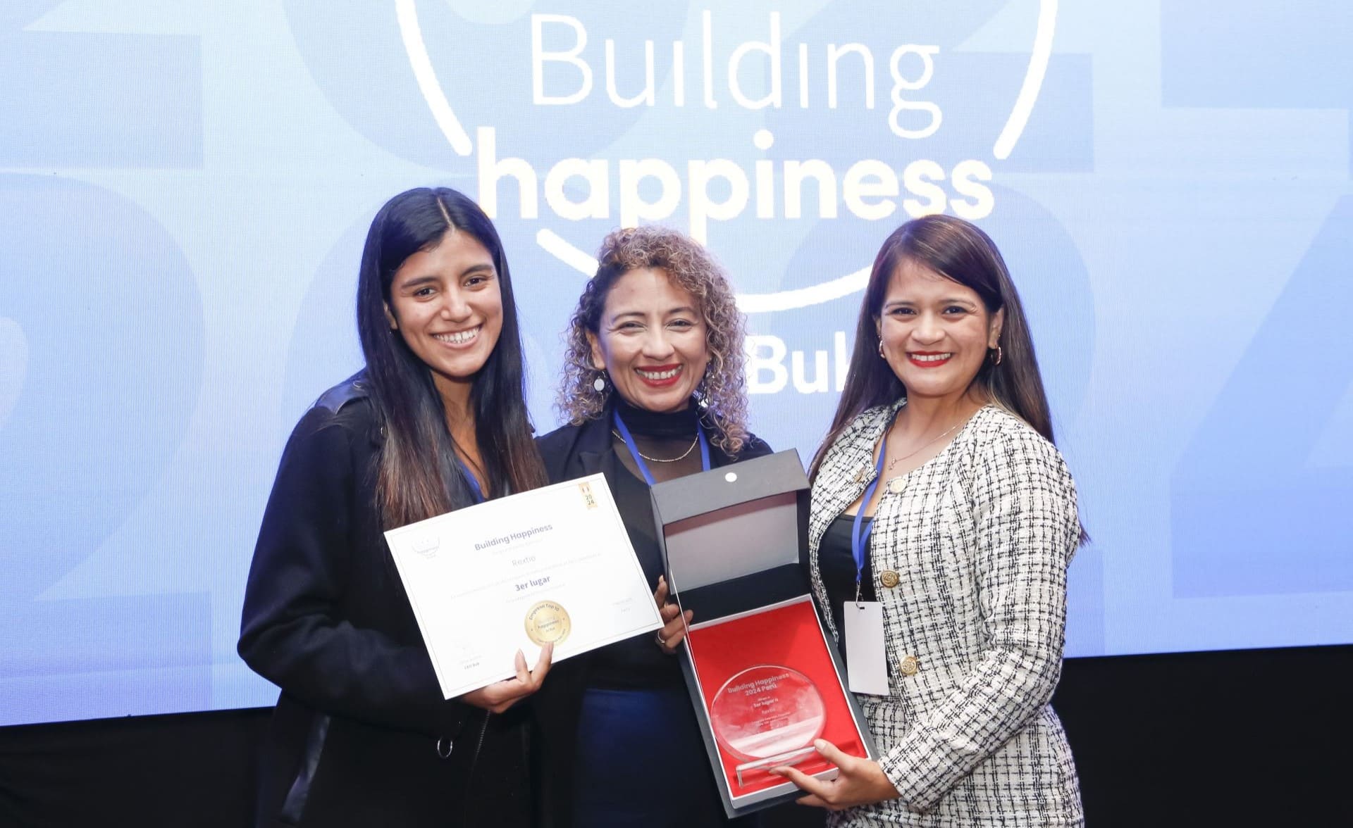 Rextie obtiene el tercer lugar en el ranking Building Happiness Perú 2024