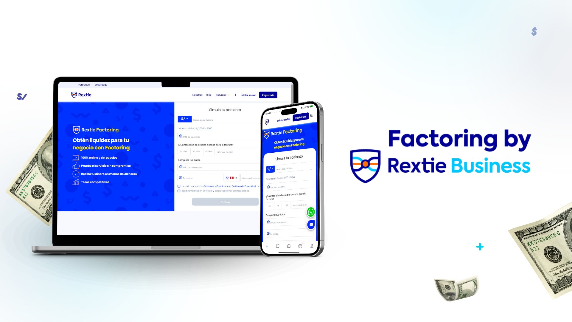 confirming rextie factoring
